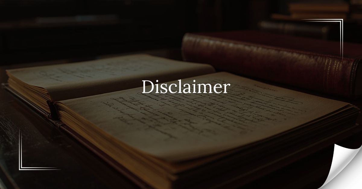 Disclaimer